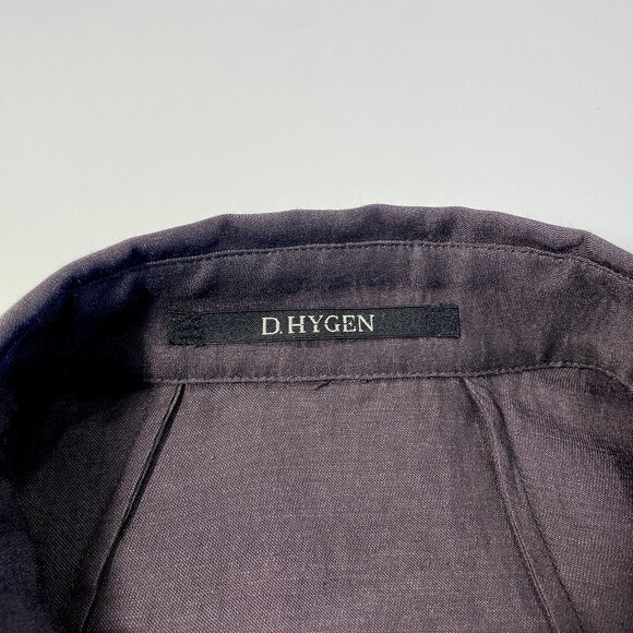 D.Hygen ST102-0621S Linen Rayon Short Sleeve Shirt, Japanese Size 1, Men's SM - Picture 8 of 14
